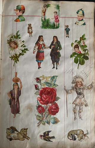 Chromos gauffres xix éme - xix,