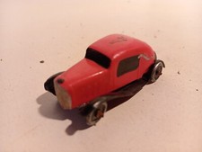 Celluloid F Renault Celtaquatre 1930 red black wings No. 4 1/55