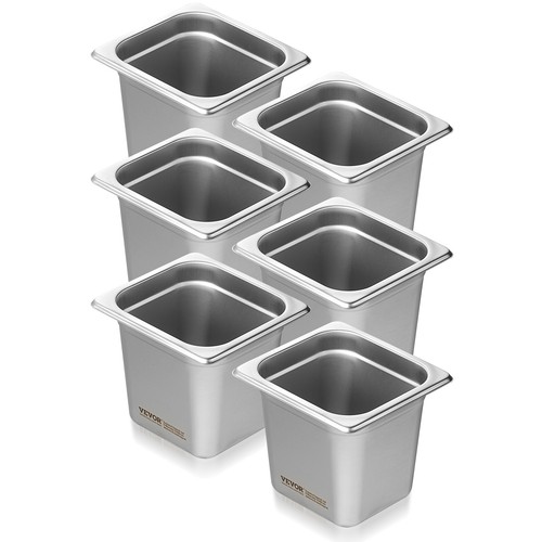 Vevor 6pcs bac gastronorme - vevor,