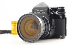 [ Lens MINT ] Pentax 6x7 67 TTL Mirror Up Film Camera SMC 55mm f/3.5 Lens JAPAN