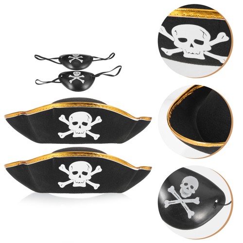 Pcs chapeau de pirate - 4,