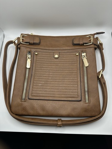 Gussaci brown crossbody purse - gussaci,