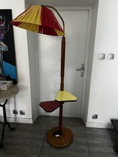 Lampadaire Vintage 1960 Bois