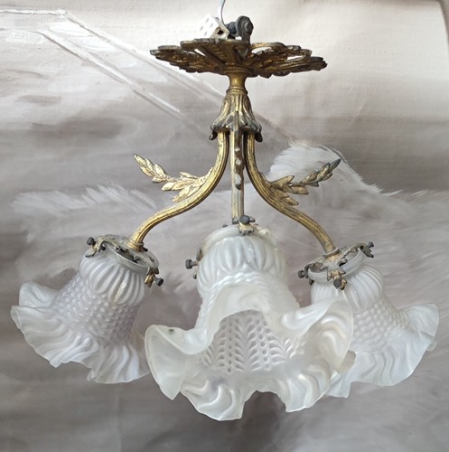 Ancien lustre bronze empire - ancien, empire/3