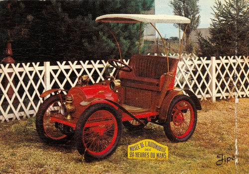Carte postale automobile - carte,