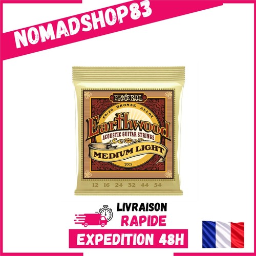 Ernie ball earthwood cordes - earthwood,