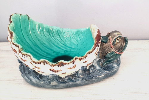 Vide poche barbotine - poche, majolica