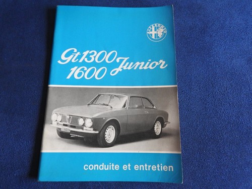 Notice alfa romeo junior - notice,