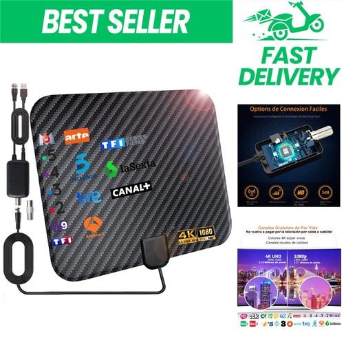 Antenne intérieure 36dbi - tv,