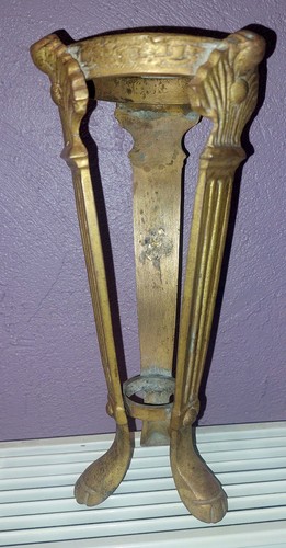 Support pied bronze pour - en,