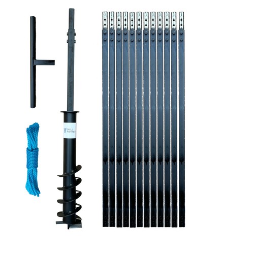 Tarière 100 200mm 16m - 100-200mm/, +