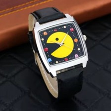 ? Montre PAC-MAN design carré ? Look gamer unique  ? Idée cadeau ?