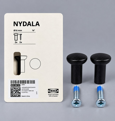 Bouton armoire ikea nydala - bouton,