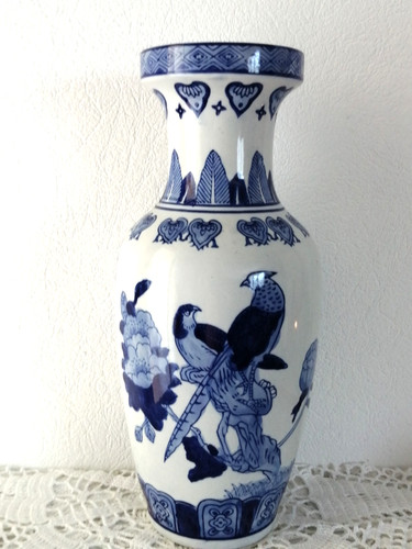 Vase balustre ancien en - ancien, cm