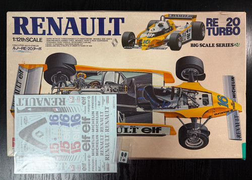 Tamiya renault re20turbo - tamiya,