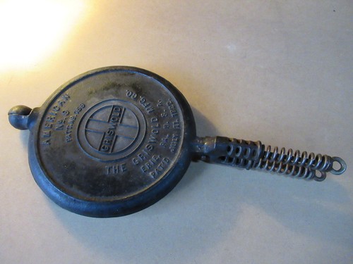 Ancien gaufrier fonte - ancien, en