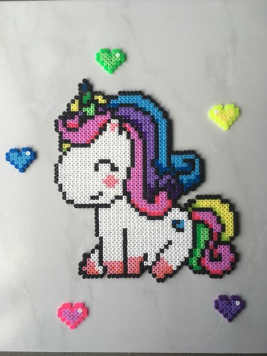 Pixel art perles - perles, a
