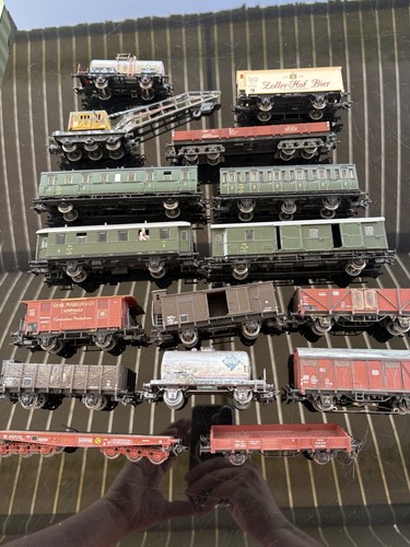 Gros lot trains miniatures - , ho