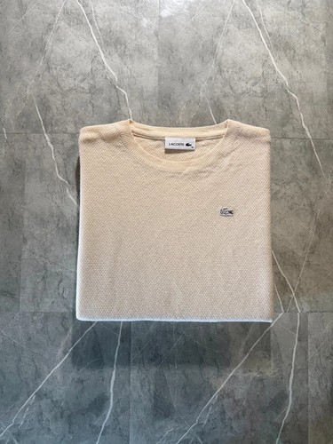 Pull lacoste col rond - lacoste,