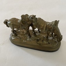 Petit Bronze Animalier À