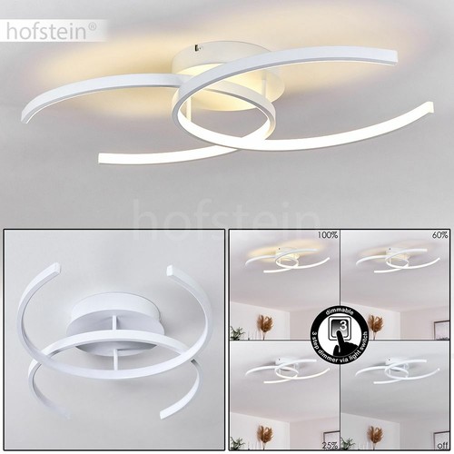 Plafonnier led lustre blanc - lustre,