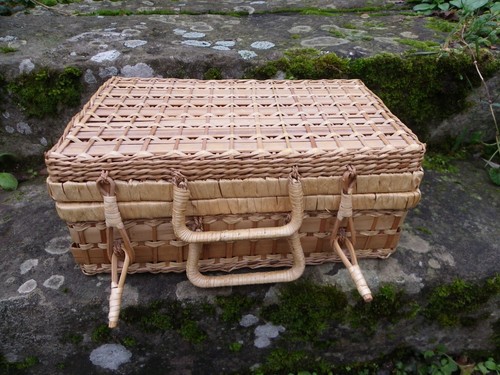 Petite valise panier vintage - petite,