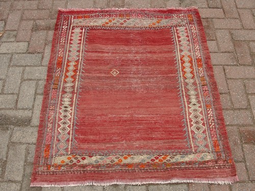 Tapis kilim turc vintage - , 3x4