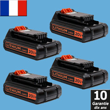 Pour batterie BLACK+DECKER 18V 3.8 Ah Li-ion BL1318 BL2018 BL4018 BL1518 LBXR20