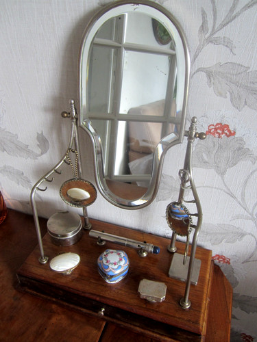Ancien miroir présentoir