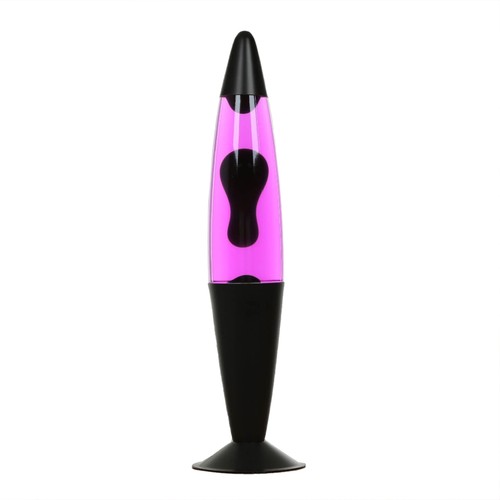 Lampe lava noire violet g9 - À,