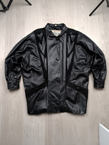 Veste cuir macorium vintage - macorium,