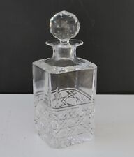 Saint Louis Baccarat Crystal Whiskey Carafe Signed