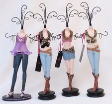 FASHION MANNEQUIN JEWELRY DISPLAY HANGER - choose 1 style
