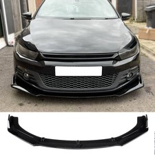 Pour VW Scirocco 2008-2020 Spoiler Lèvre Lame Inférieure Noir Pare-Choc Avant