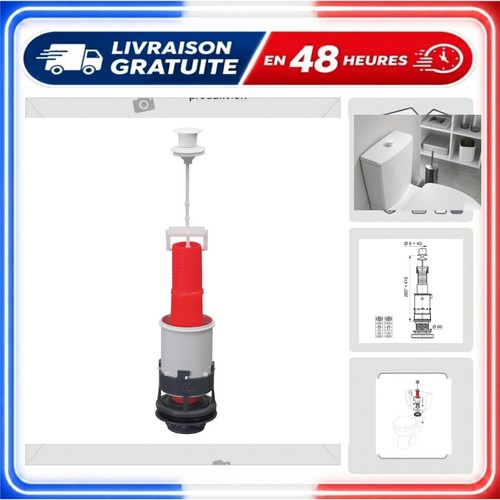 Mécanisme chasse eau wc - mécanisme, d'eau