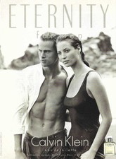 AD PUBLICITE   PARFUM PERFUME ETERNITY CALVIN KLEIN