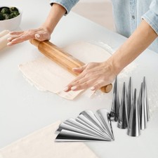  12 Pcs Moule Croissant Moules À Pâtisserie Boulangerie De Cuisson DIY