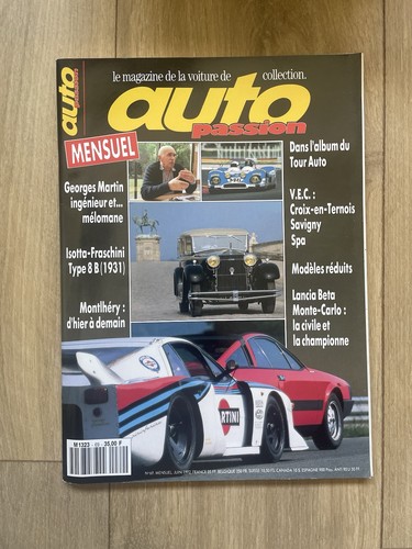 Magazine auto passion - passion, 1992