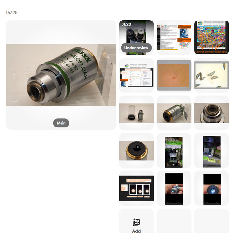 Objectif microscope exce zeiss - microscope,