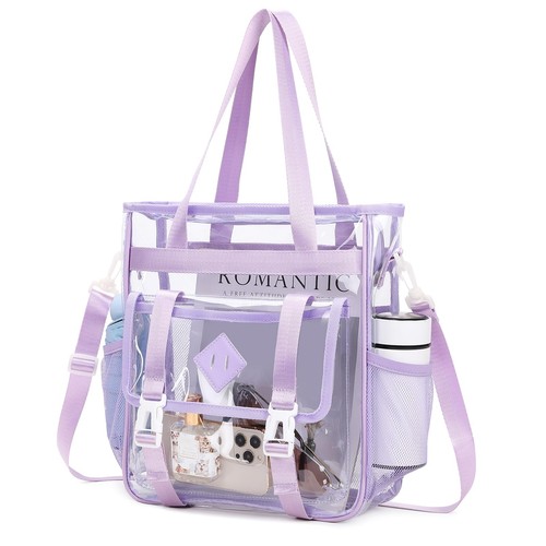 Clear tote bag - tote, stadium