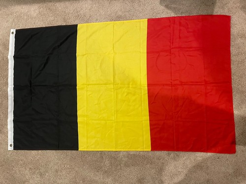 Belgium flag 3x5 - flag, foot