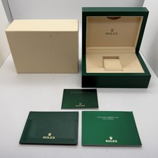 Rolex Genuine Explorer watch box case 39139.01 M livret Eng Card case manuel