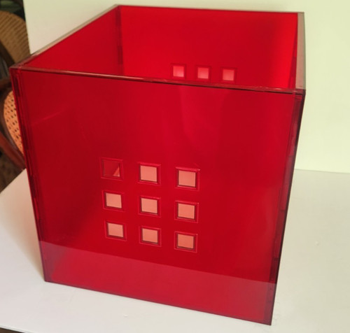 Ikea lekman red translucent - lekman,