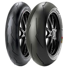 SET DE PNEUS PIRELLI 120/70-17