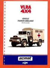 SAINT-NAZAIRE (44 ) ACMAT / VLRA 4X4 / AMBULANCE VAN / LEAFLET 100 g