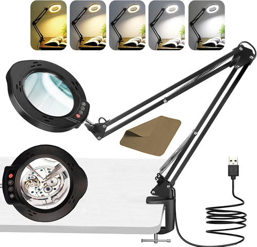 Lampe loupe bureau - lampe, loupe,