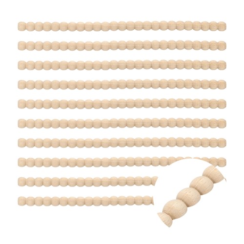 10pcs bordure décorative bois - 10pcs,