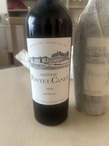 Château pontet canet 2009 - château,