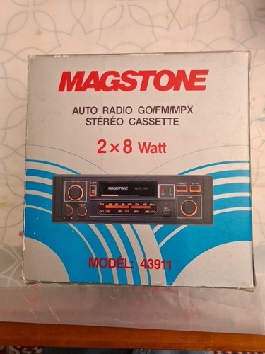 Auto radio cassettes stéreo - radio,