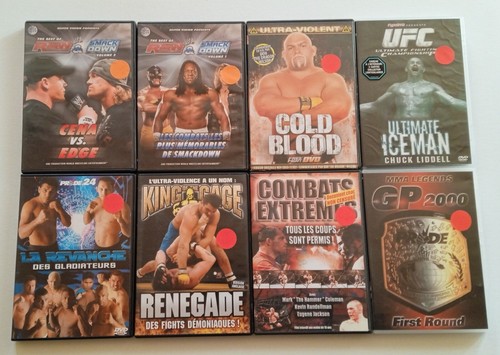 Lot dvd catch freefight - lot,